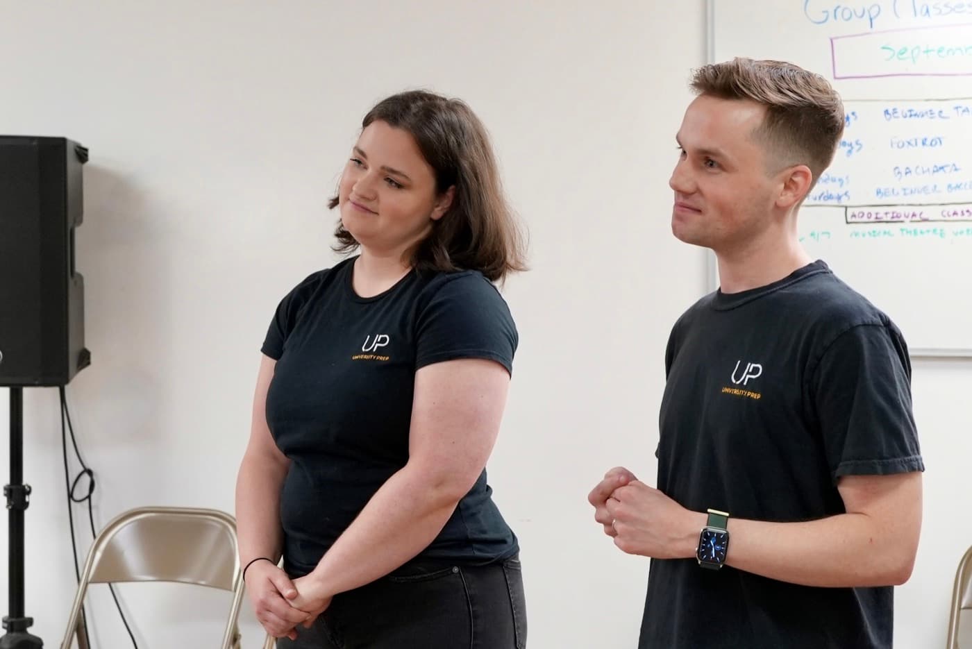 A coach preparing a student for an audition in Smyrna